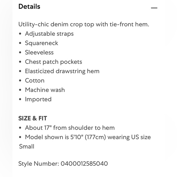 Free People palm dessert crop tank size XL - Picture 6 of 14